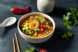 Instant Spicy Seafood Ramen